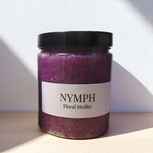 NEW! Sea Salt Body Scrub. Floral bouquet scent. Natural skin care. - Picture 6 of 7